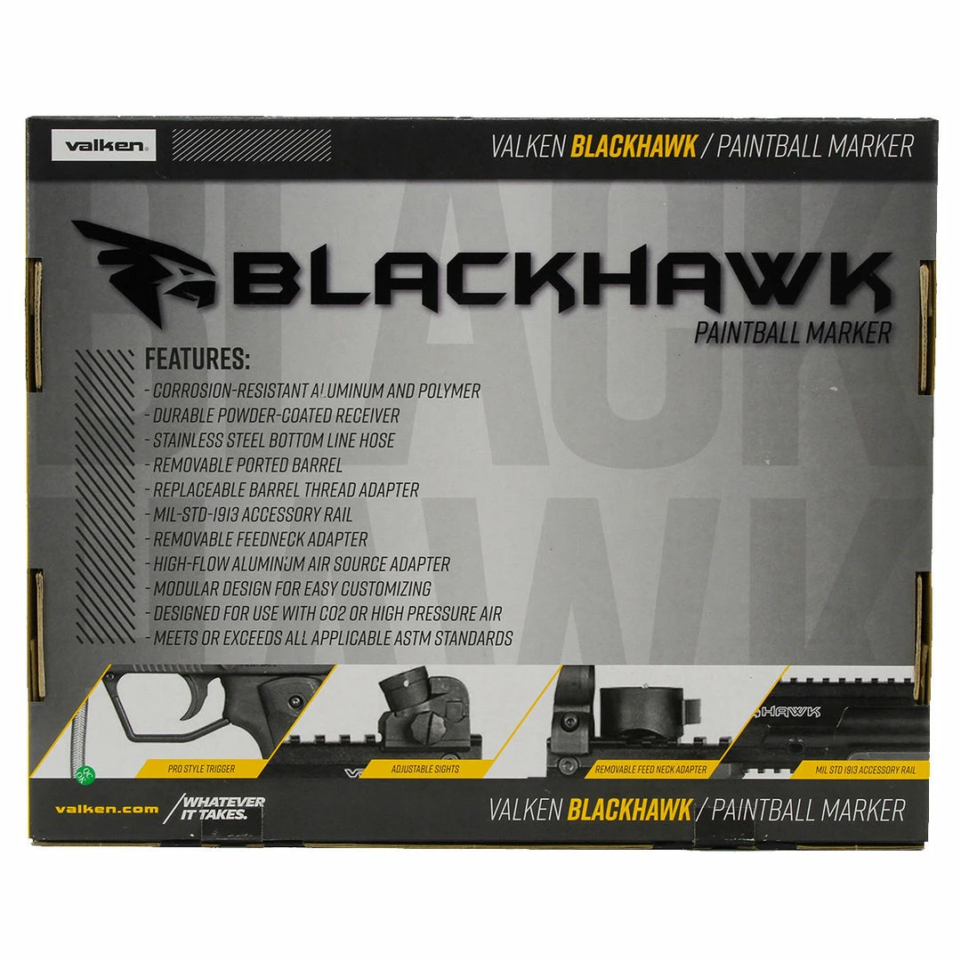 Valken Blackhawk Paintball Gun - .50 Caliber