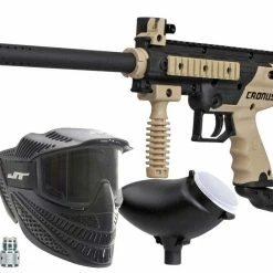 Tippmann Cronus PowerPack Paintball Gun Kit | Paintball Gun, Goggle, Hopper Kit Markers