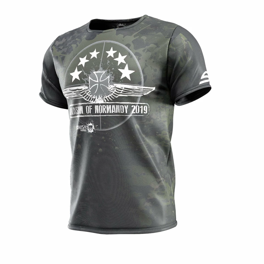 Social Paintball 2019 Skirmish Invasion Of Normandy (ION) Custom Event Grit Shirt