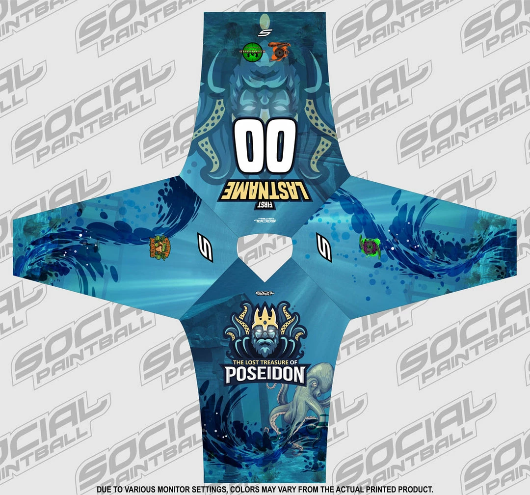 Social Paintball 2019 Lost Treasure Of Poseidon Event SMPL Jersey