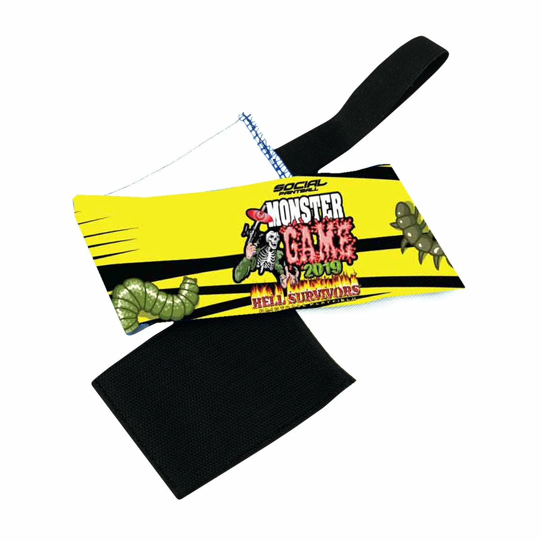 Social Paintball 2019 Michigan Monster Game Custom Event SMPL Jersey, Yellow Team