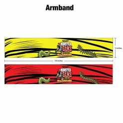 Social Paintball 2019 Michigan Monster Game Custom Event SMPL Jersey, Red Team