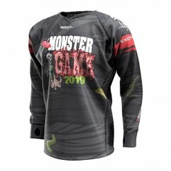 Social Paintball 2019 Michigan Monster Game Custom Event SMPL Jersey, Red Team