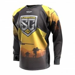 Social Paintball 2019 SuperGame Oregon 52 Custom Event SMPL Jersey, Yellow