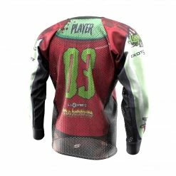 Social Paintball 2021 Michigan Monster Game Custom Event SMPL Jersey, Red Team