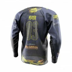 Social Paintball 2022 Michigan Monster Game Custom Event SMPL Jersey, Yellow Team