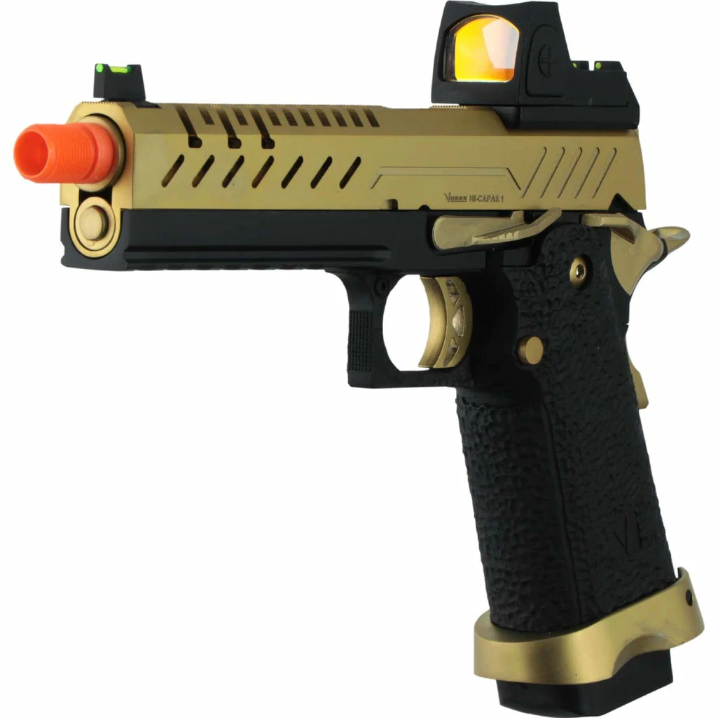 Tippmann Vorsk Hi-Capa 5.1 Black/Gold + BDS Pistols