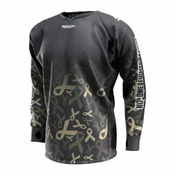Social Paintball Fox’s Den Unpadded SMPL Jersey, Charity Ribbon Camo (No Logo)