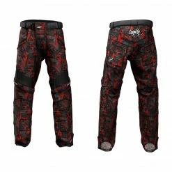 Valken Apparels Hyper Camo Scarlet Grit V3 Custom Paintball Pants