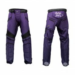Valken Apparels Purple Suit Pinstripes Grit V3 Custom Paintball Pants