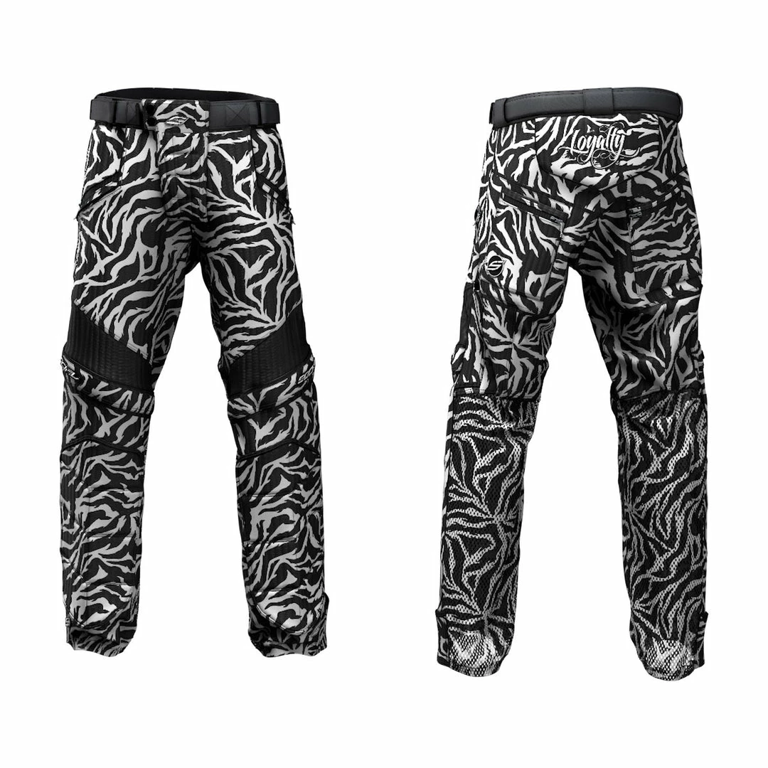 Valken White Tiger Grit V3 Custom Paintball Pants Apparels