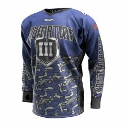 Social Paintball 2020 Paintball Charleston Domination 3 Custom Event SMPL Jersey, Blue Sanu Federation