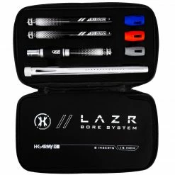 HK Army LAZR BARREL KIT - DUST SILVER - BLACK INSERTS - COCKER THREADS