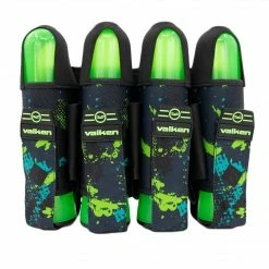Valken Fate GFX 4+3 Paintball Harness - Green Abstract