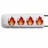 Valken LE SERIES BAYONET - FIRE EMOJI WHITE Barrel Covers
