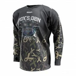 Social Paintball Fox’s Den Unpadded SMPL Jersey, Charity Ribbon Camo