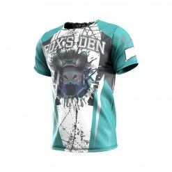 Social Paintball Fox’s Den Grit Shirt, Connecticut Teal