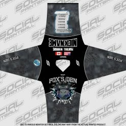 Social Paintball Fox’s Den Unpadded SMPL Jersey, Black Ops Camo