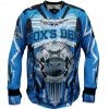 Social Paintball Fox’s Den Full Padded Flex Jersey, Blue
