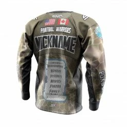Social Paintball Fox’s Den Unpadded SMPL Jersey, Forest Camo