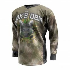 Social Paintball Fox’s Den Unpadded SMPL Jersey, Forest Camo