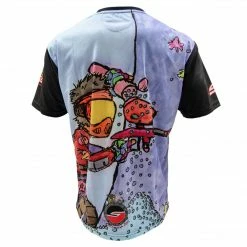 Social Paintball Grit Dry-Wick Shirt, Sponsored, Paintball Cartoon Series