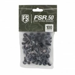 First Strike FSR 50 Cal Rubber Tip - 100 Rounds