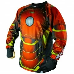 Social Paintball Red Metal, Unpadded SMPL Paintball Jersey