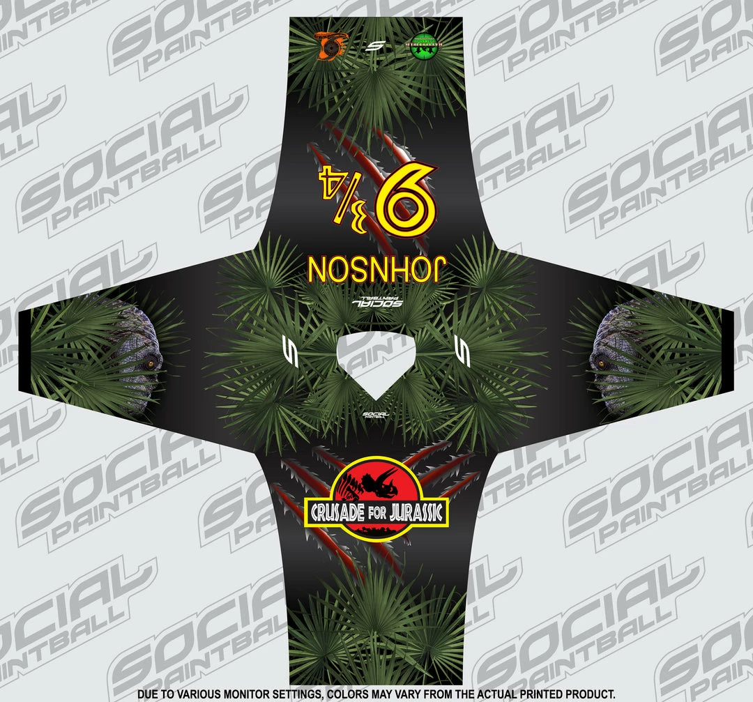 Social Paintball 2018 Crusade For Jurassic Custom Event SMPL Jersey
