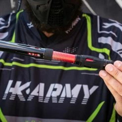 HK Army LAZR BARREL KIT - POLISH BLACK - COLORED INSERTS - LUXE THREADS