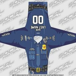 Social Paintball 2018 Legends Of Gotham Custom Event SMPL Jersey, Gotham City Police
