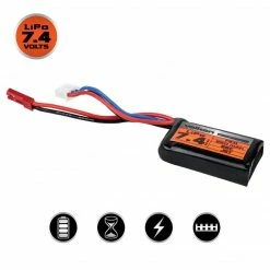 Batteries Valken LiPo 7.4v 250mAh 25C HPA Battery (JST)