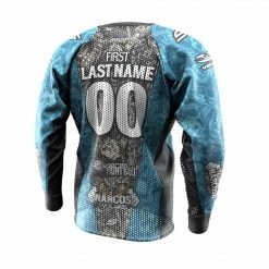Social Paintball 2018 Narcos Cartel Wars Big Game SMPL Event Jersey, Blue Team