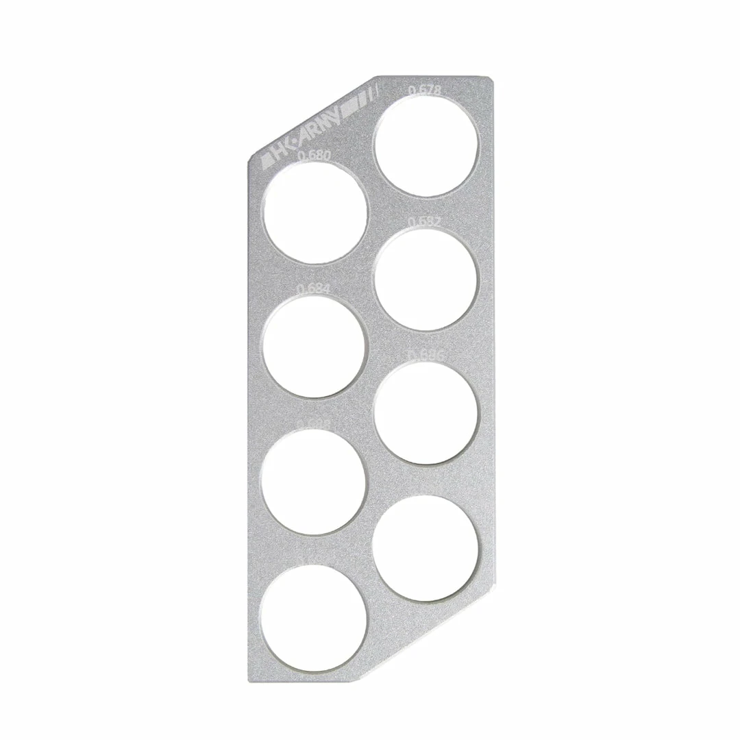 HK Army LAZR BARREL KIT - DUST SILVER - COLORED INSERTS - COCKER THREADS