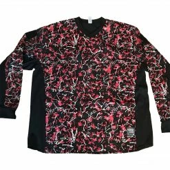 Social Paintball Grit O.G. Renegade Jersey, Red Fire