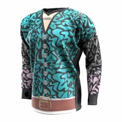 Social Paintball Exotic Tiger Teal SMPL Paintball Jersey