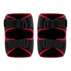 Social Paintball SMPL Knee Pads, Black Red