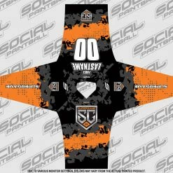 Social Paintball 2020 SuperGame Central (Indiana) Custom Event SMPL Jersey, Orange