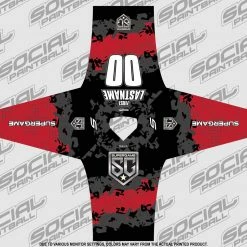 Social Paintball 2020 SuperGame Custom Event SMPL Jersey, Red