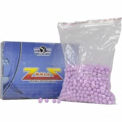 GXG Reusable .50 Caliber Rubber ZBalls - 1000 Count - Purple Paintballs