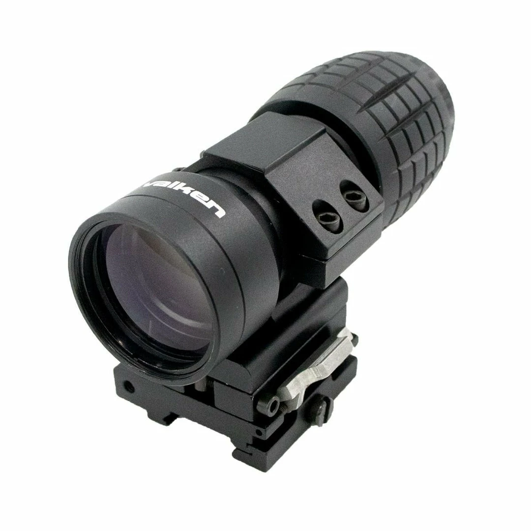 Valken 3x Magnifier Scope With Universal Flip-to-Side Mount