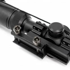 Valken 1-4x20 Mil-Dot Airsoft Rifle Scope W/ Mount