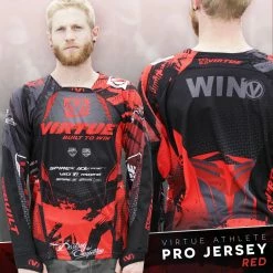 Social Paintball VIRTUE PRO JERSEY - RED