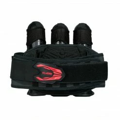 HK Army ZERO G 2.0 HARNESS - BLACK/RED - 3+2+4