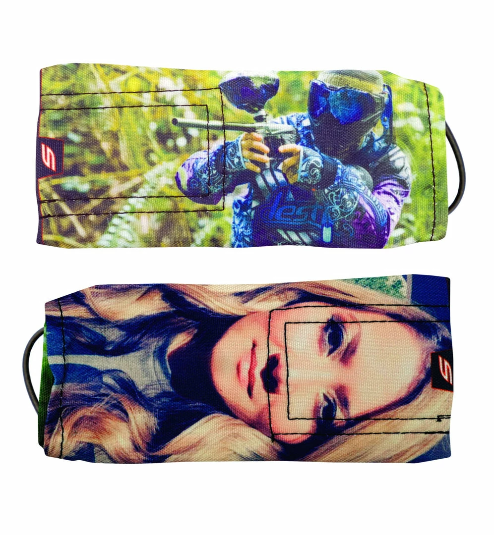 Valken Barrel Cover, Bea Youngs Paxson, No. 1, Paintball Girls Series