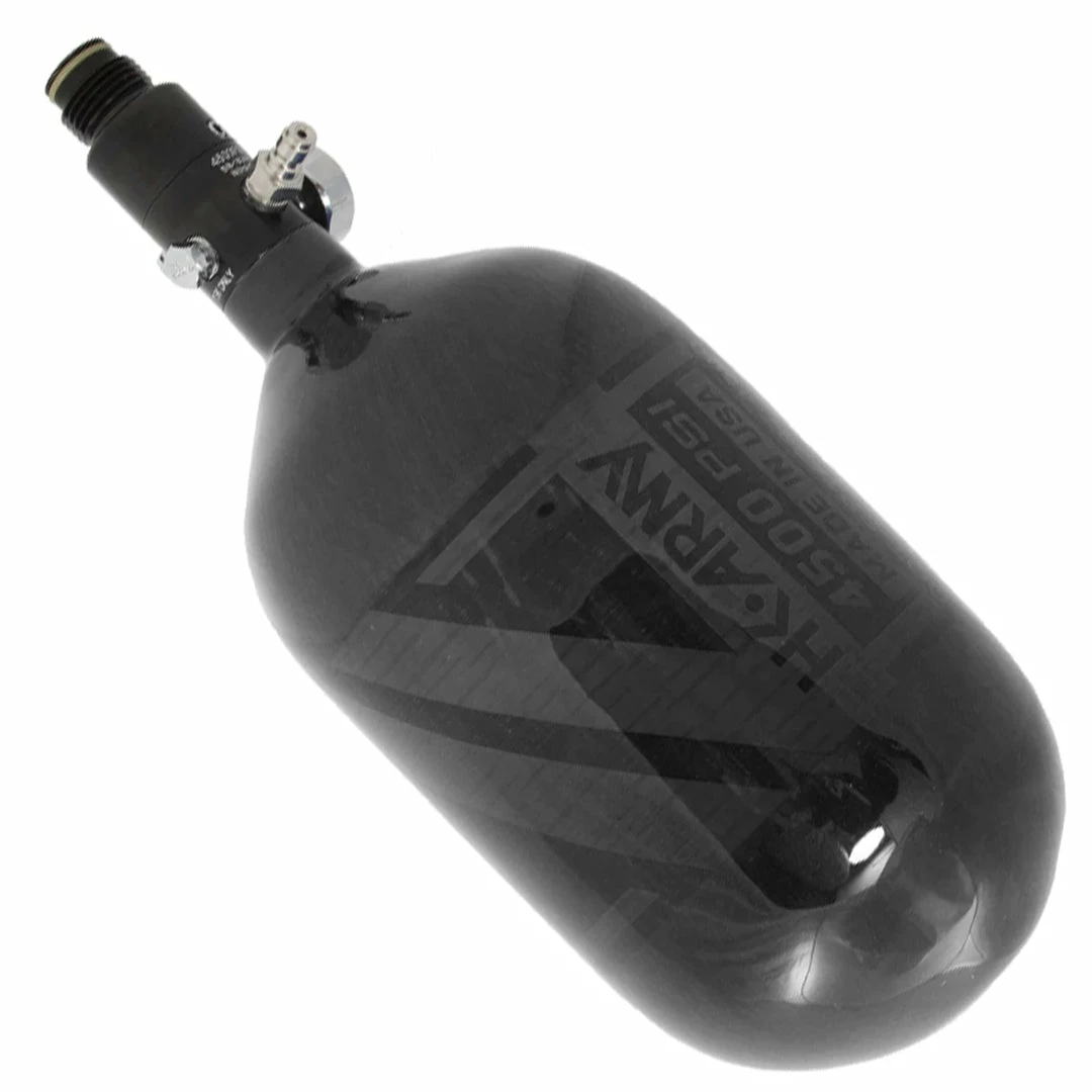 HK Army AEROLITE CARBON FIBER TANK - 68CI / 4500PSI - SMOKE