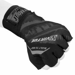 VIRTUE MESH BREAKOUT GLOVES - HALF FINGER - GRAPHIC BLACK