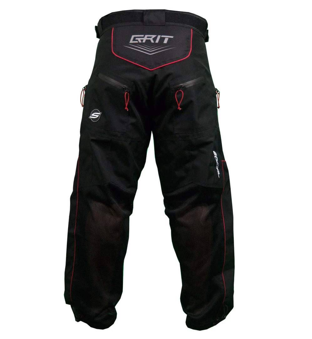 Valken Black Red, Grit V3 Custom Paintball Pants