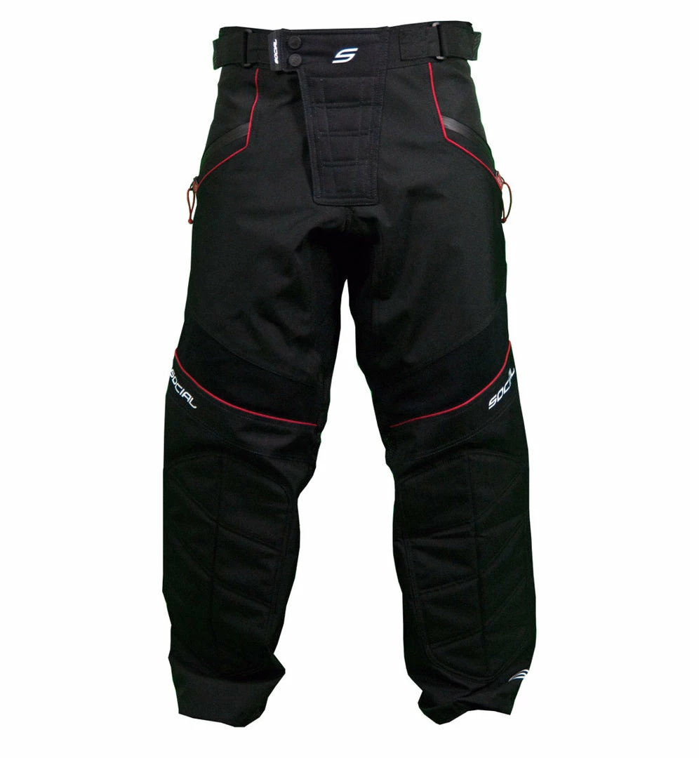 Valken Black Red, Grit V3 Custom Paintball Pants