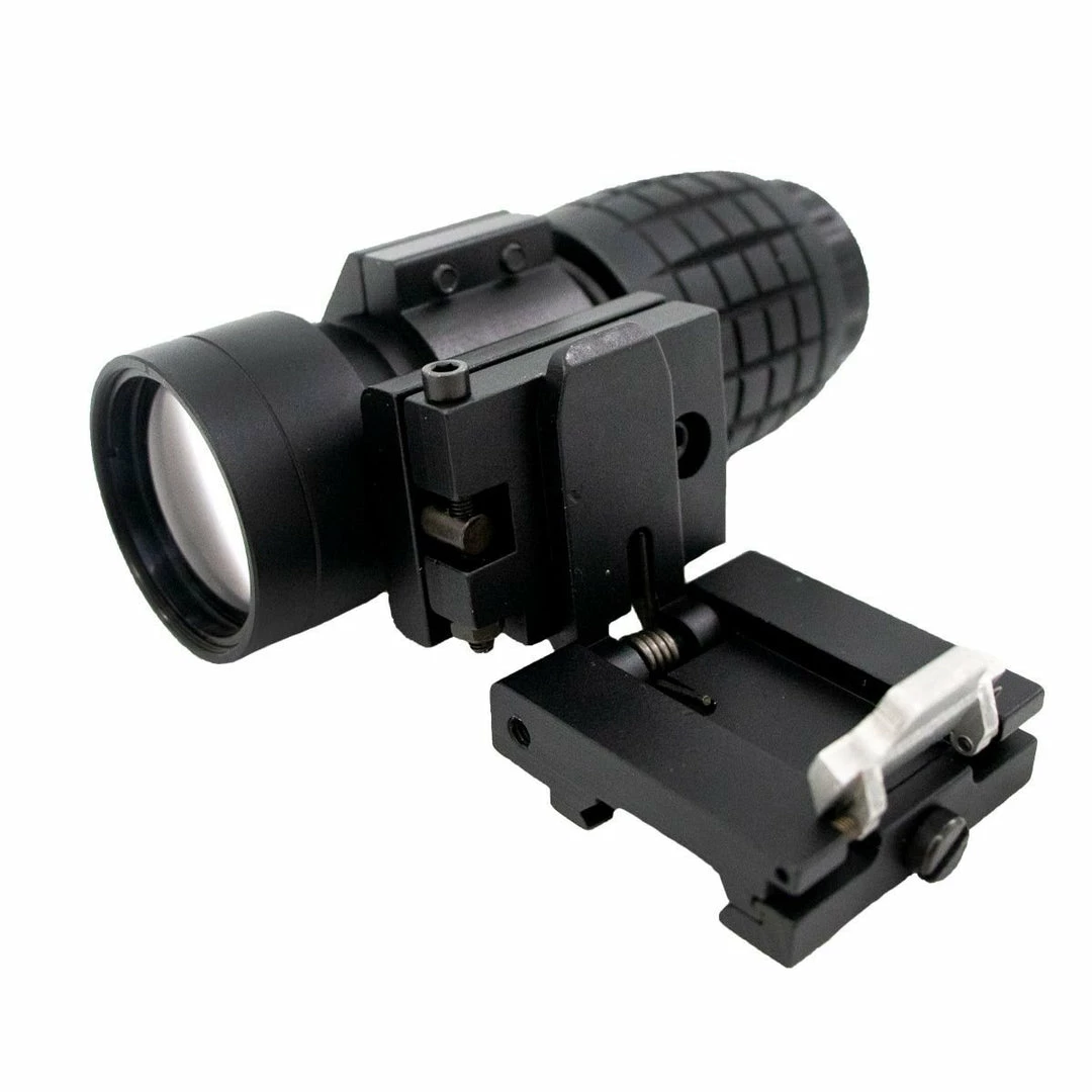 Valken 3x Magnifier Scope With Universal Flip-to-Side Mount